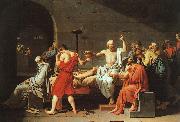 Jacques-Louis David The Death of Socrates Spain oil painting reproduction